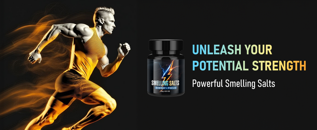 Powerful Salts for Athletes, Activate Before Smelling, Salts for Wake-up Athletes in Powerlifting, Instant Energy, Football and Fitness, Extra Strength & Boosted Focus | BLUE-30g-98