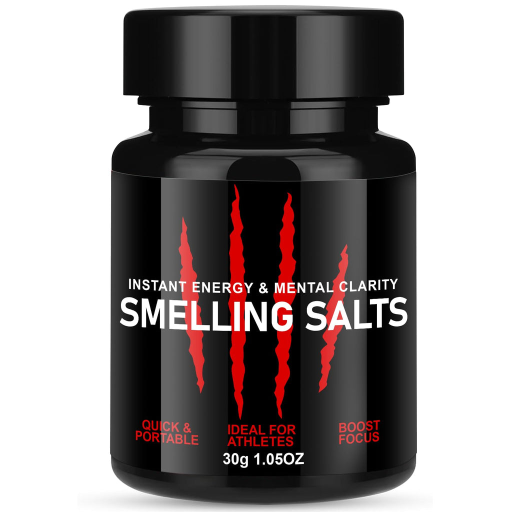 Enhanced Focus &amp; Explosive Force, Potent Salts Wake Up for Athletes, Salts for Athletes in Hockey, Weightlifting and Powerlifting - Activate Before Smelling, Instant Energy-30g-Red-96