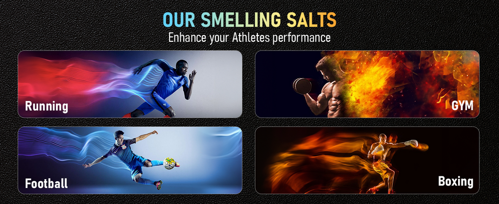 Powerful Salts for Athletes, Activate Before Smelling, Salts for Wake-up Athletes in Powerlifting, Instant Energy, Football and Fitness, Extra Strength & Boosted Focus | BLUE-30g-98